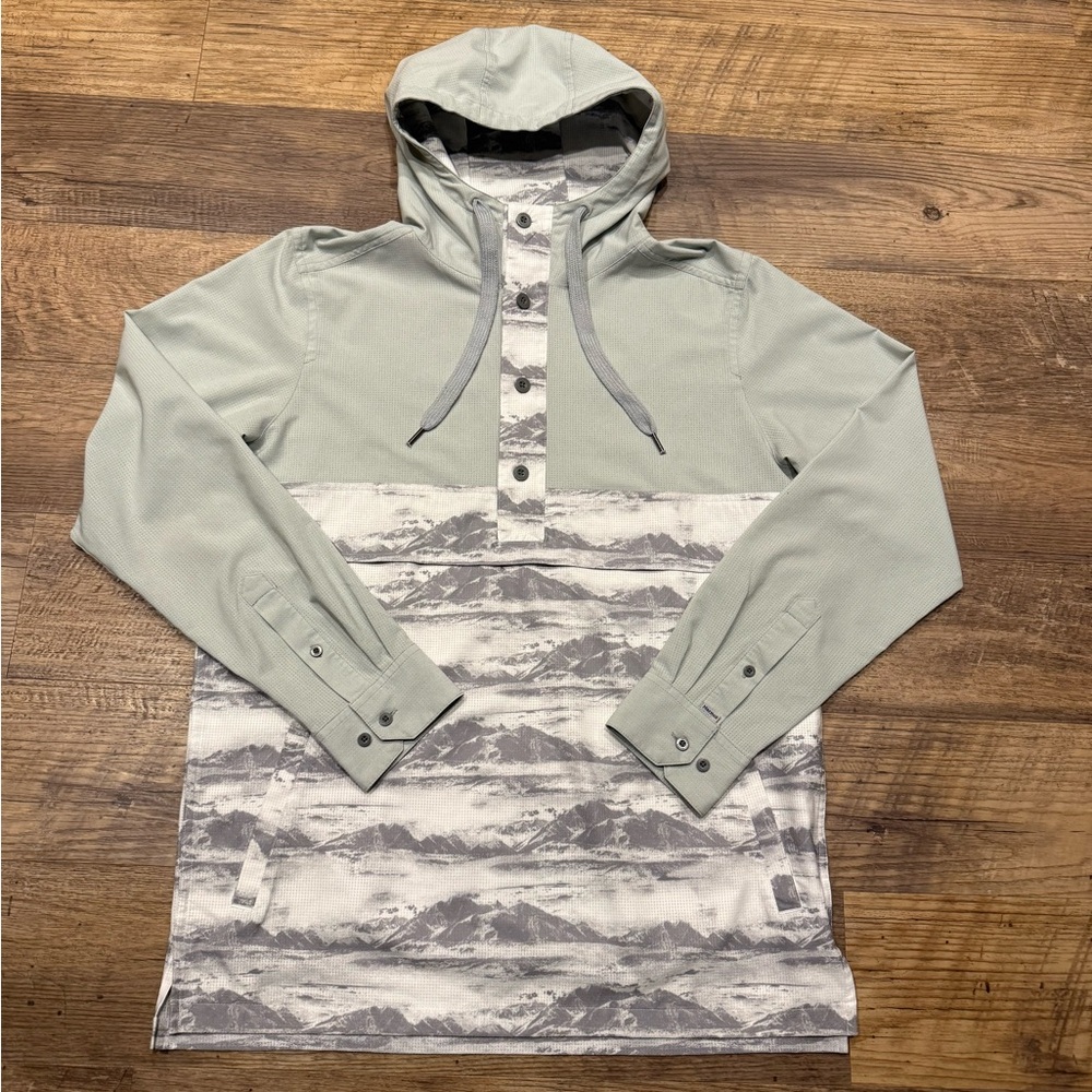 Men’s Marmot Aerobise Anorak pullover hoodie shirt